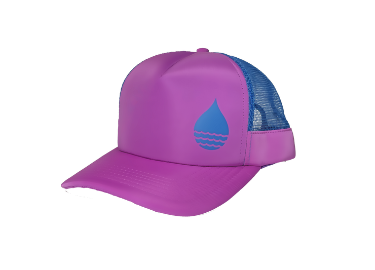 Magenta Floating Hat with Snapback