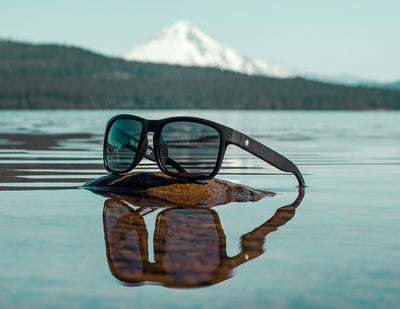 Introducing the Black Matte Polarized Floating Sunglasses by BUOY WEAR