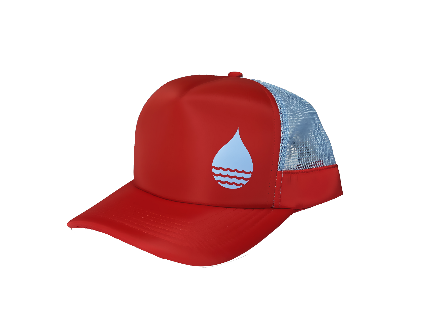 Red Floating Hat with Snapback – BUOY WEAR
